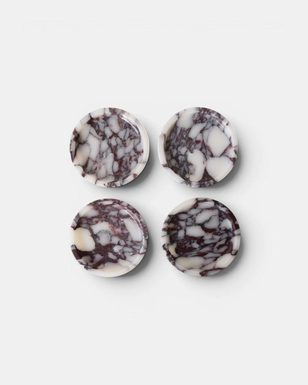Viola Marble Circle Dish